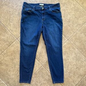 Like New - Ava & Viv Blue Skinny Jeans